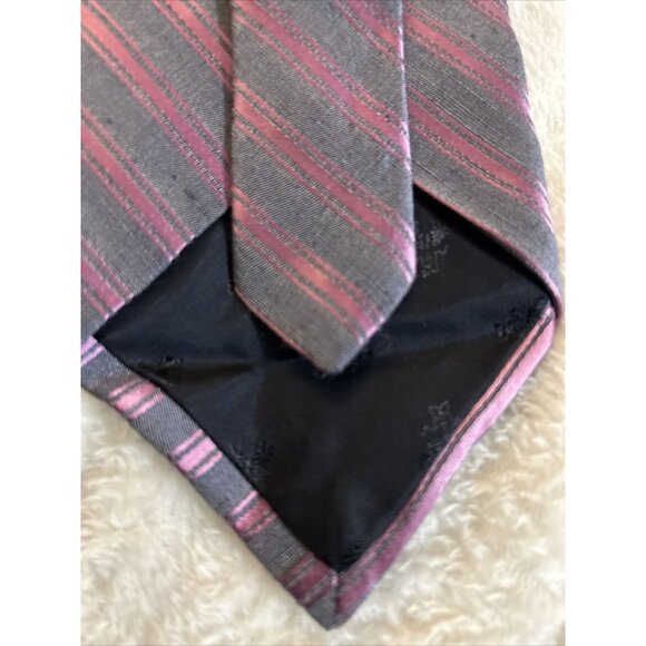 Brooks Brothers Makers Silk Necktie Stripe Classic Men's Tie - Picture 6 of 6